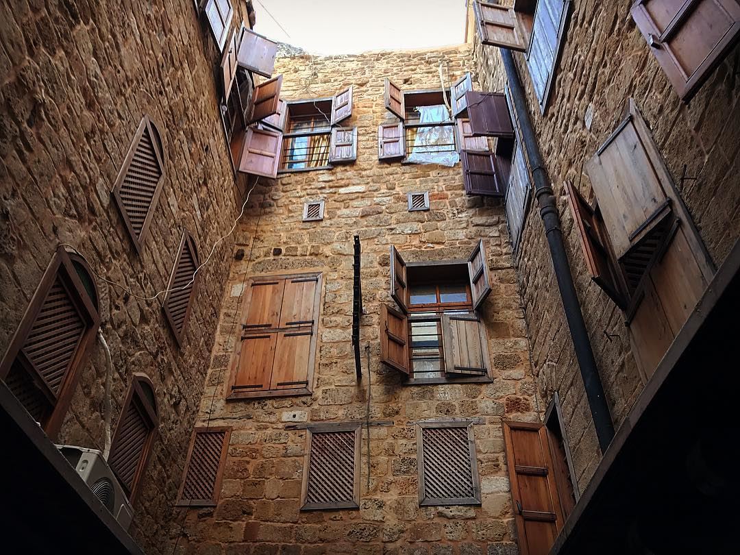 How many windows can you count?  windows  windowsoftheworld  oldsaida ... (Sidon, Lebanon)