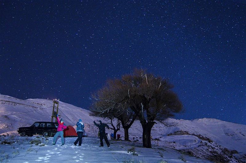 How to stay warm 101: Dance💃🚶Join us in our hike to Jabal Moussa on... (Lebanon)