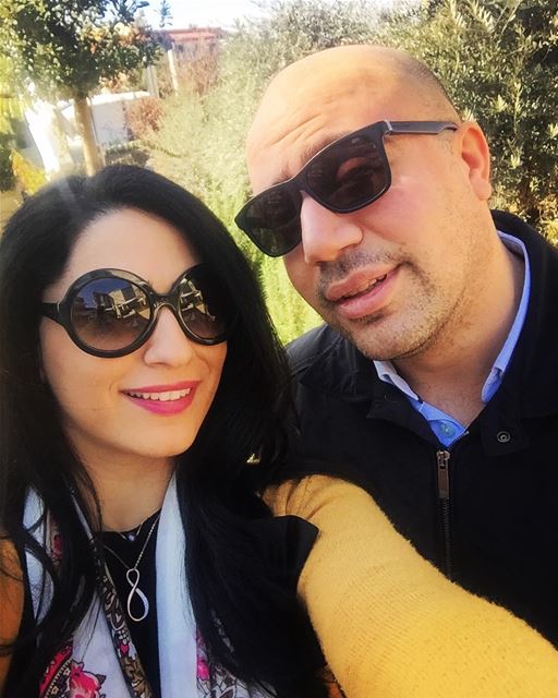 ❤👫 husbandandwife sundayfunday couplegoals love weekend... (The Backyard Hazmieh)