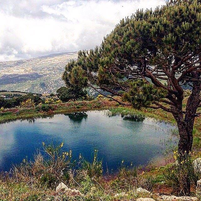 I call it The Lake of Hope... hashtagmoments  Igerslebanon ... (Mount Lebanon)