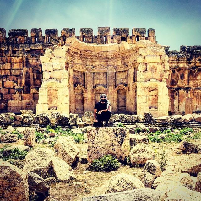 🏴 I came, I saw, I conquered 🏴 baalbek ... (Baalbek, Lebanon)