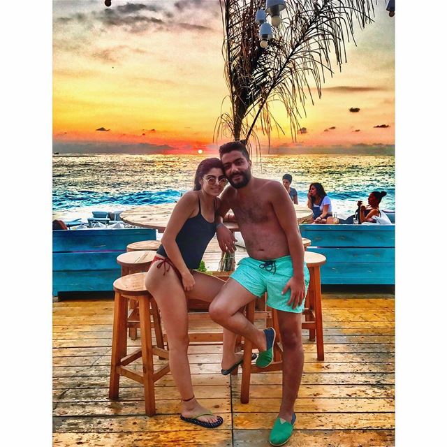 I could stay next to you forever.Or until we decide to go eat 🙄❤ (Tonic Beach)