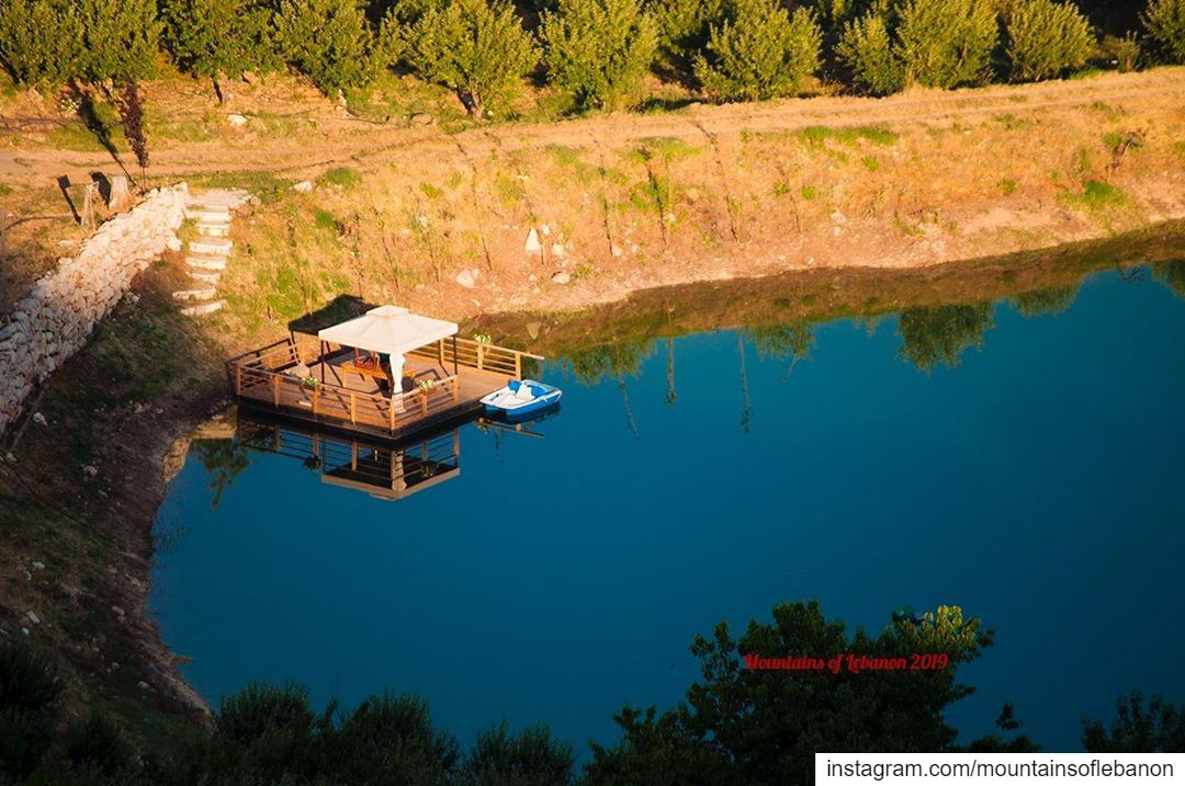 I do have my private lake, and yacht!...... roadtrip  explore ... (Akoura, Mont-Liban, Lebanon)