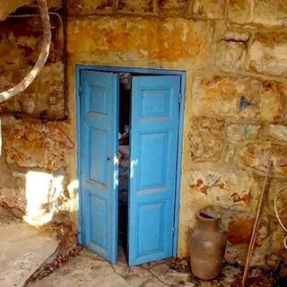 I don't know about you, but when I see a door left ajar, my initial... (Ad Dibbiyah, Mont-Liban, Lebanon)