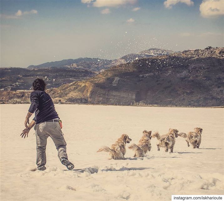 'i dont know why im running; i see no ball; well...whatever..!' (Qanat Bakish, Mont-Liban, Lebanon)