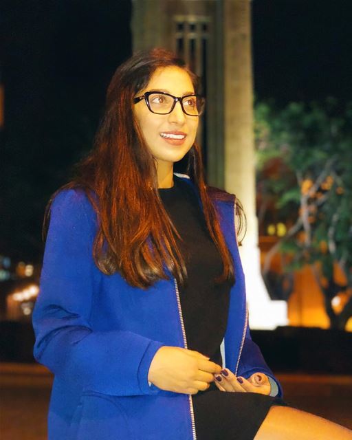 I either have my hair and makeup done, or I look homeless... there is no... (Downtown Beirut)