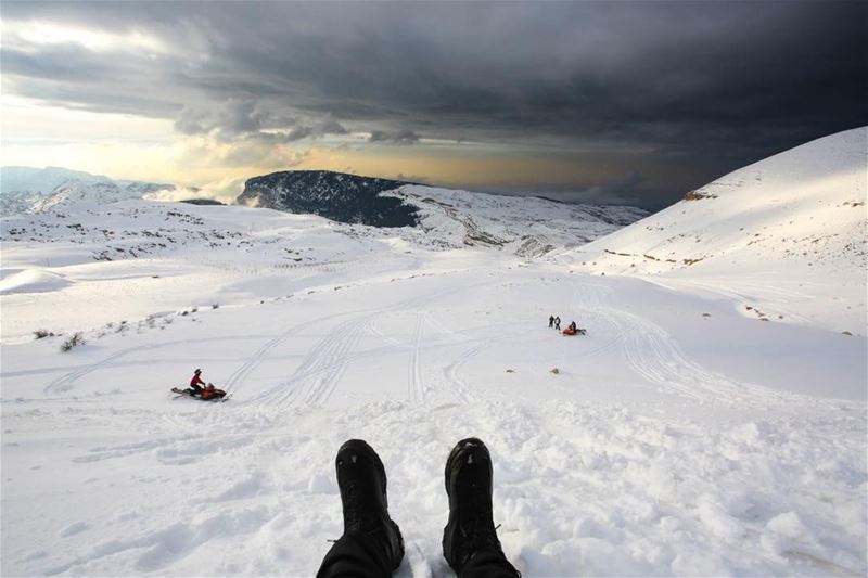 I feel like I'm on top of the world. Honestly, i feel like I've climbed a... (Jered Tannourine)