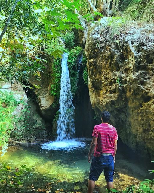 I guess, i guess i have a thing for waterfalls🤔 ... (Batroun District)