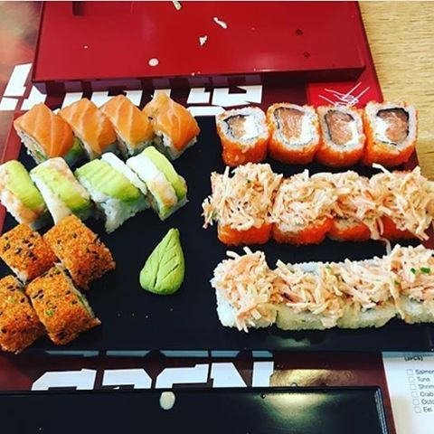 I have to say, sushi freaks me out more than almost anything... (Ichiban Express)