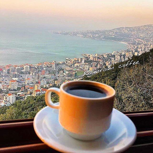 I love coffee but there is nothing I love more than you  lebanon 🇱🇧 ..... (Teleferque Harissa Jounieh)
