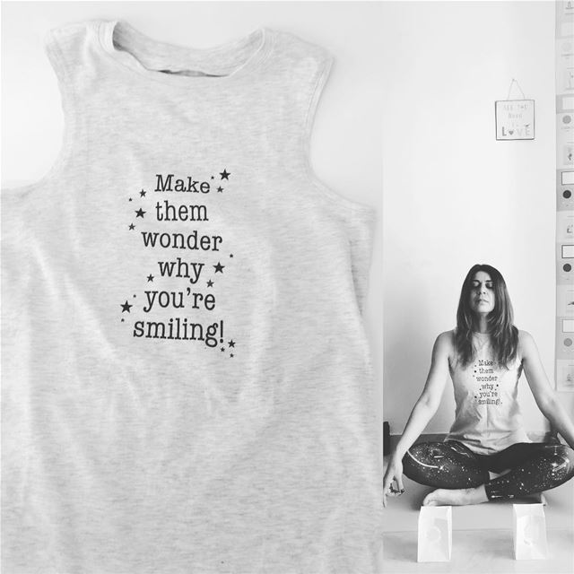 I love my new yoga T.shirt done @mementophoto  personalized  yoga  tshirt ...