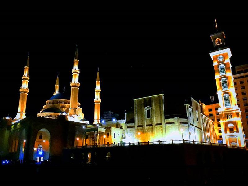 I'm in  love with every  church and  mosque because I know it is there... (Mohammad Al-Amin Mosque)