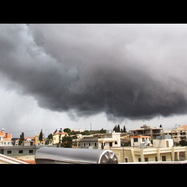 I'm no meteorologist but something tells me it's going to rain