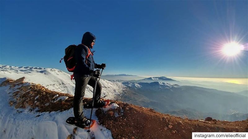 I'm on top of the world. My world, at least 🗺️🏔️......  hiking ...