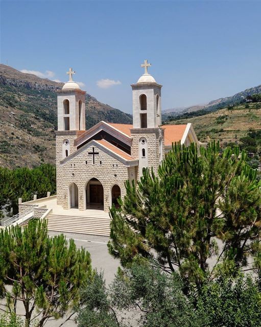 🍃⛪ "I no longer fear God, but I love Him. For love casts out fear." - St.... (El Foûâra, Mont-Liban, Lebanon)