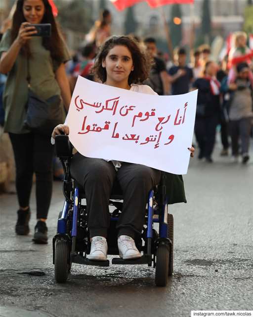 I took this photo, it gave me a push to continue.@nourrifai I'll sit and... (ساحة رياض الصلح)