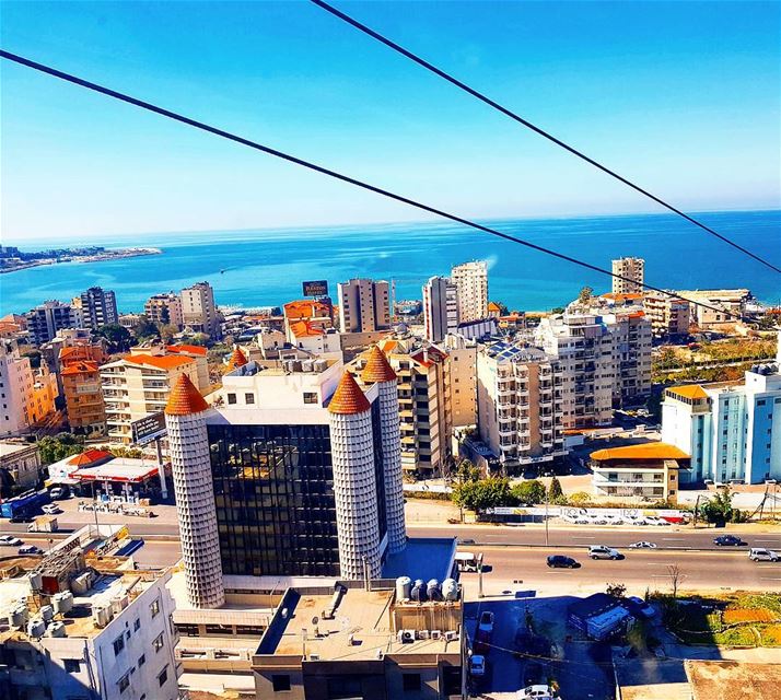 I ❤ u lebanon❤❤❤ visitlebanon  amazingday  photography  viewfromabove ... (Teleferque Harissa Jounieh)