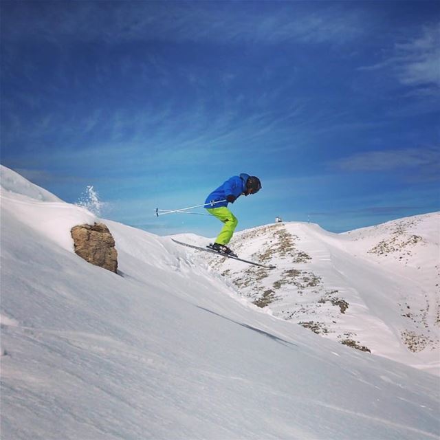 I was gonna go to work but then I got high 😎⛷📷: @sam_lb (Mzaar Ski Resort Kfardebian)