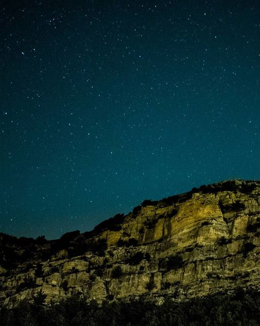 "I will meet you there where, every night, the sky leans down to kiss the... (Ehden, Lebanon)