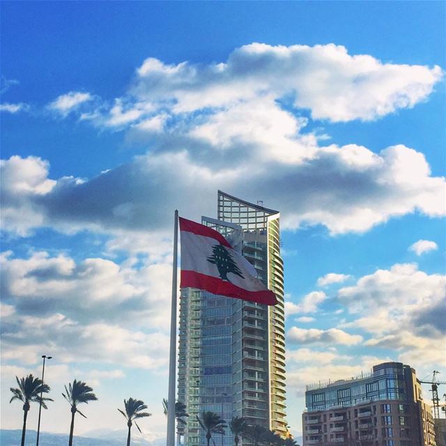 I wish you a bright shining beautiful Friday 😊💙🌲❤️... (Beirut, Lebanon)