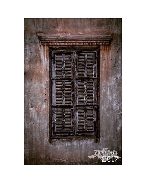 I wonder how many stood by this window watching the inside out changes of...
