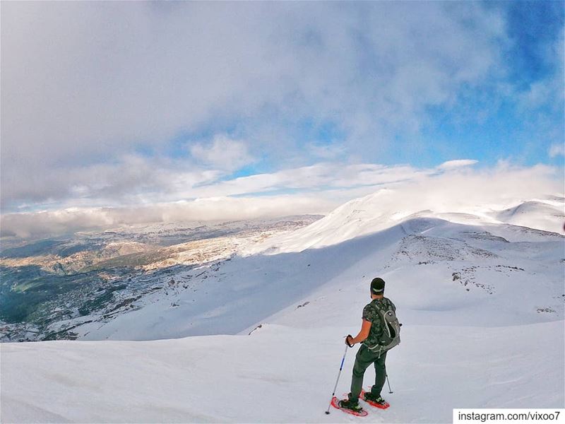 I Would Find You in Any Lifetime 🍌🍌🌶️... snow  snowday  snowland ... (Falougha, Mont-Liban, Lebanon)