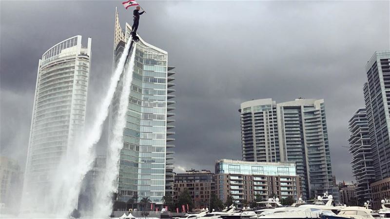 I ❤️ Beirut  flyboard  flyboardlebanon  richardkarnaby  ilovebeirut ... (Beirut, Lebanon)