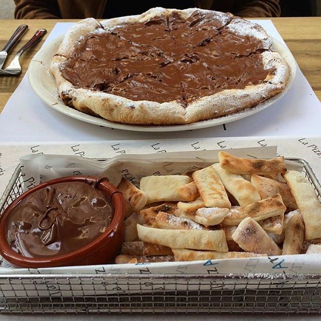 If anyone tells you to stop eating so much chocolate, stop talking to them you don't need that kind of negativity in your life  (La Pizzeria beirut)