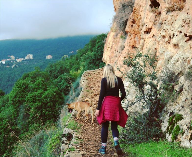 If it scares you it might be a good thing to try ... exploringlebanon ...... (Miziâra, Liban-Nord, Lebanon)