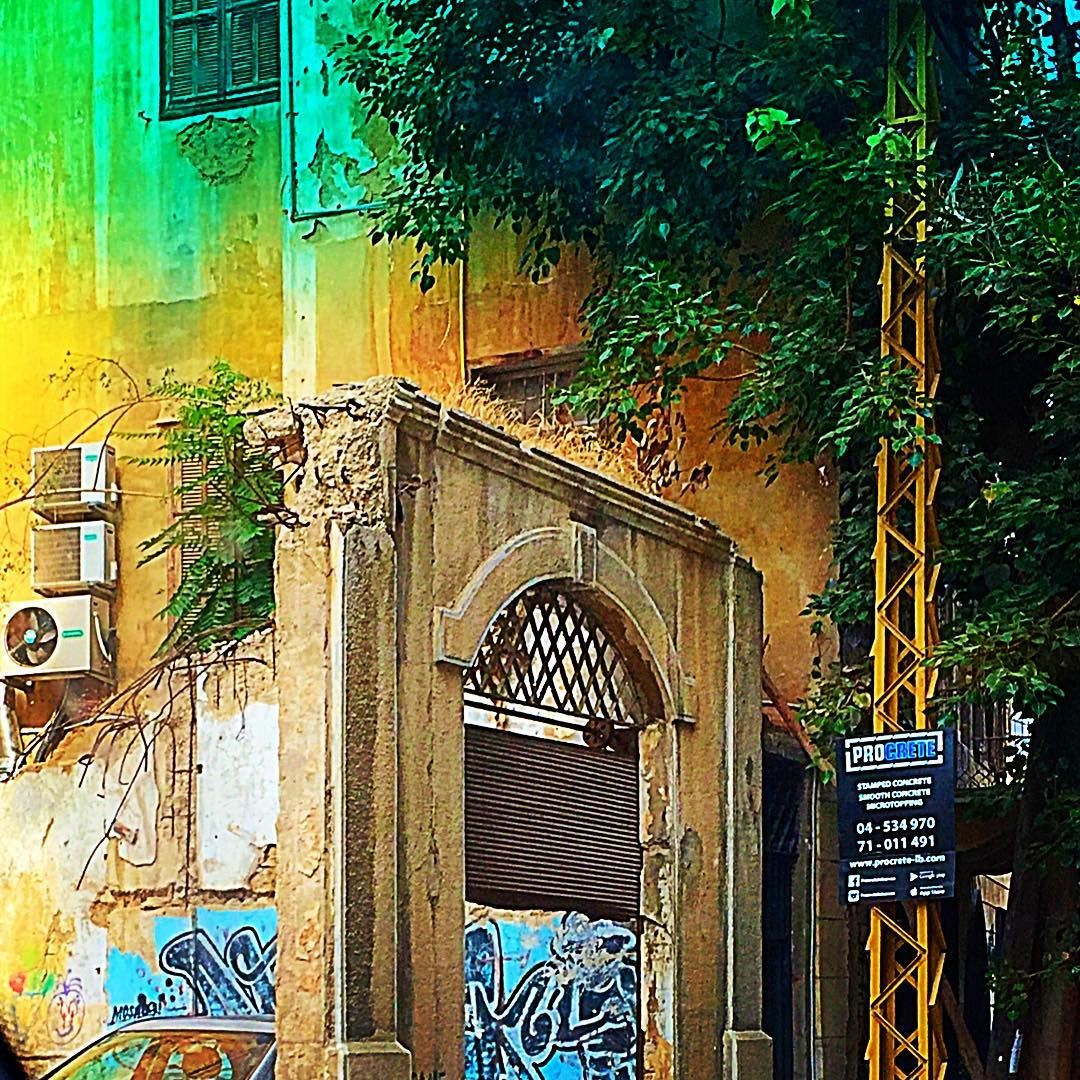 If opportunity doesn't come knocking, knock down the walls and open the... (Achrafieh, Lebanon)