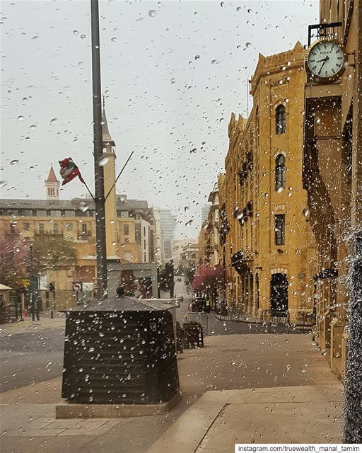 If we struggle.. it's because we are Alive°..Windy mid•April in my... (Downtown Beirut)