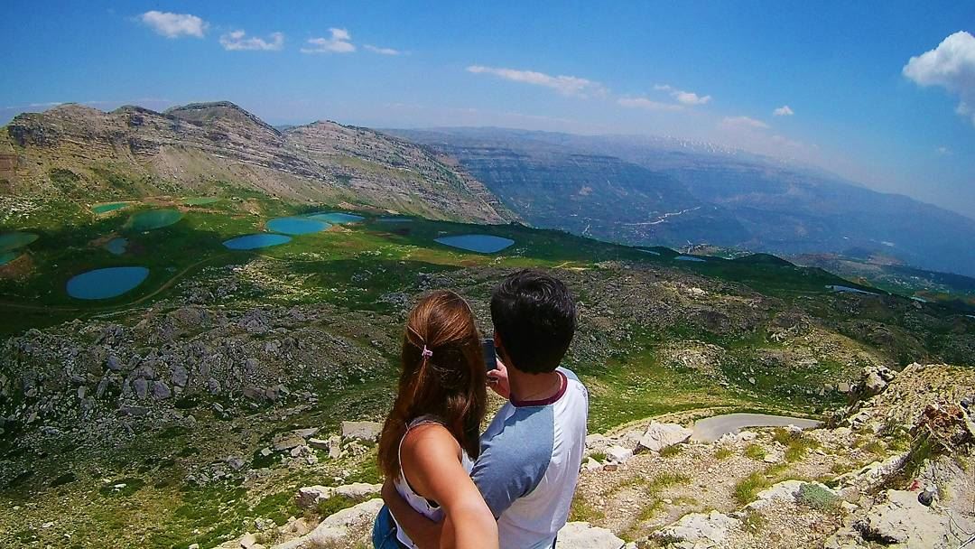 If you lose us, you know where to find us  themountaineers always ... (Akoura, Mont-Liban, Lebanon)