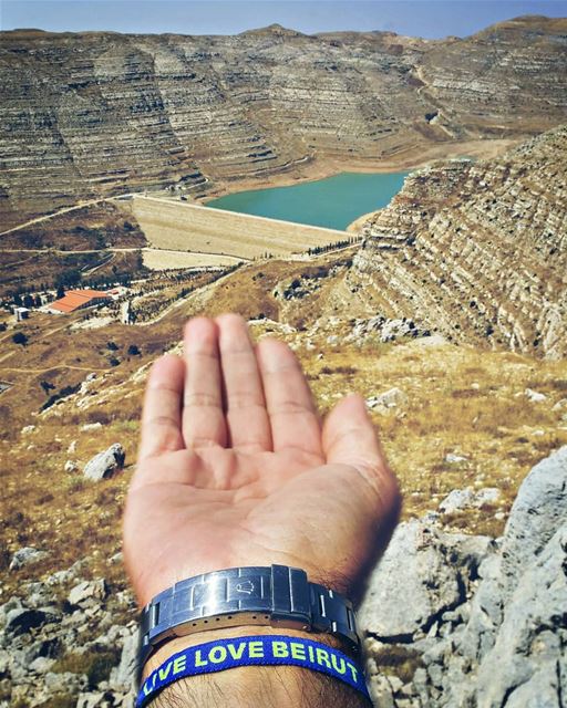 If you love somebody, let them go, for if they return, they were always... (Faraya, Mont-Liban, Lebanon)