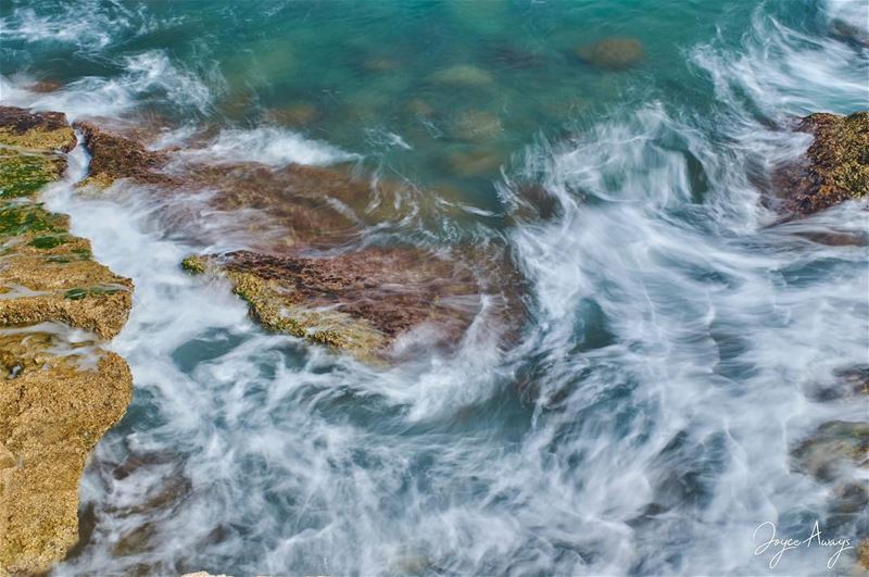 “If you’re not confused, you’re not paying attention” byblos  waves ... (Byblos, Lebanon)