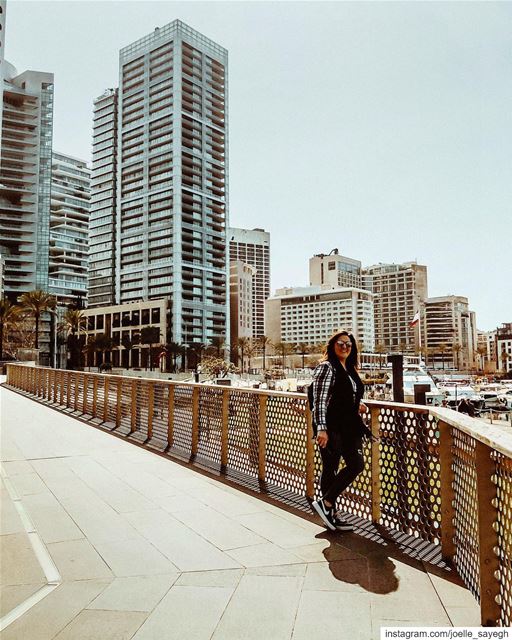 If you see someone without a smile give them one of yours 😁 buildings ... (Zaitunay Bay)