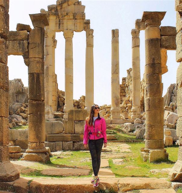If you think this is Baalbek, you still have a lot to see ! 🏛... (Faqra Ruins)