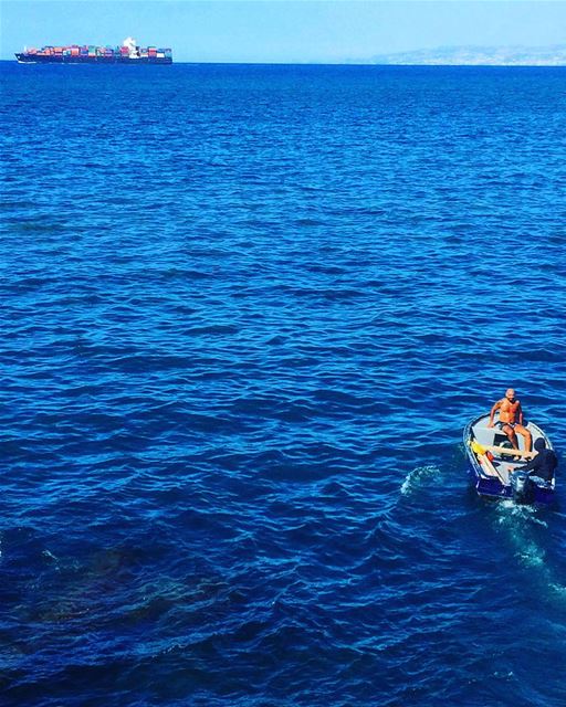 If your ship doesn’t come in, swim out to meet it. -J.W🎣🛶🚢🏊🏼‍♀️💙... (Beirut, Lebanon)