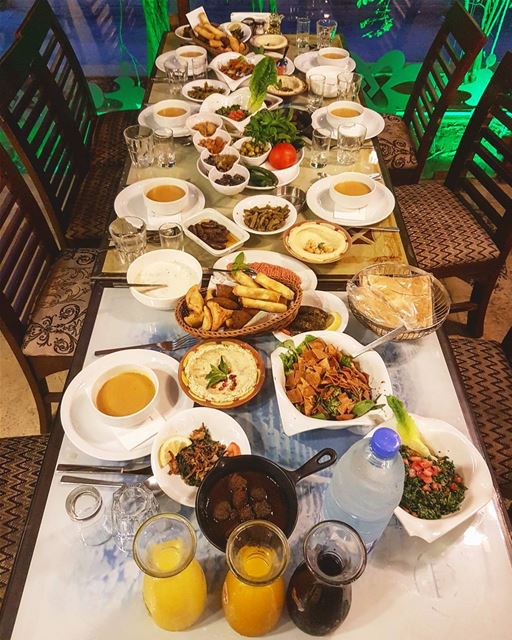 Iftar. Here, starters only. ramadankareem  ramadan  time  iftar  tripoli ... (Baytna)