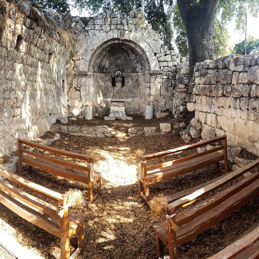 Igreja da Nossa Senhora da Salvação. Uma das mais antigas igrejas... (Smar Jubayl, Liban-Nord, Lebanon)