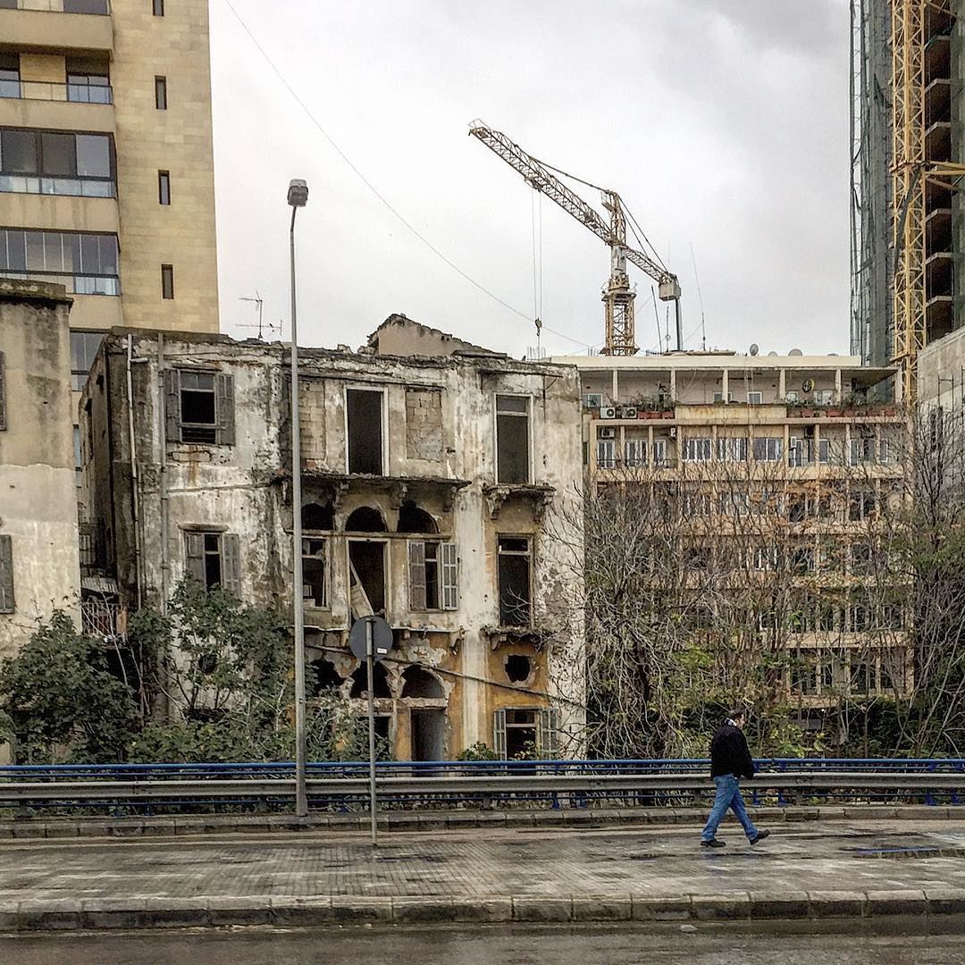 Il va continuer le monde... lifegoeson building  destroyed  old ... (Beirut, Lebanon)