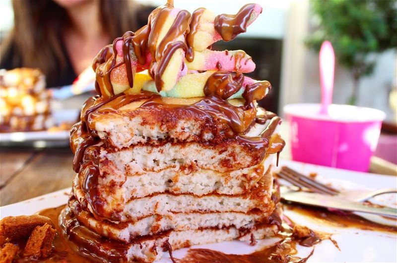 Im seeing a lot of these pancake towers on fitness accounts🙄 minus the...