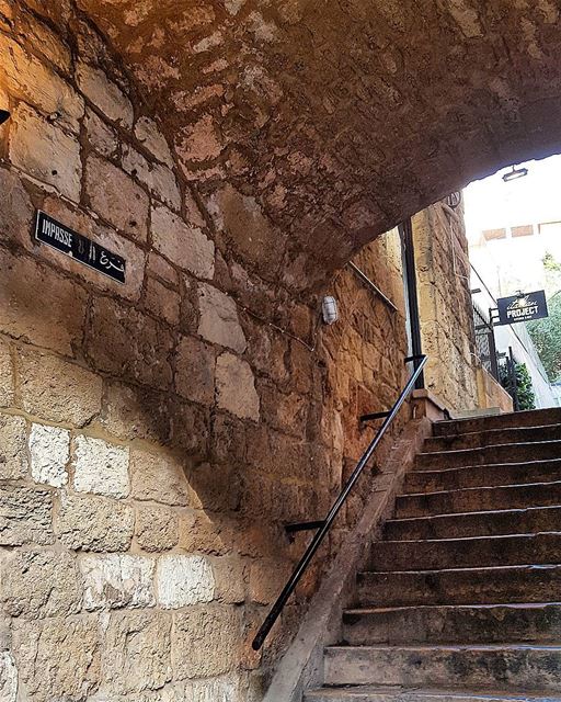 Impasse on Armenia Street in Mar Mikhael, Beirut.  latergram  lb_heritage ... (Mar Mikhael-Armenia The Street)