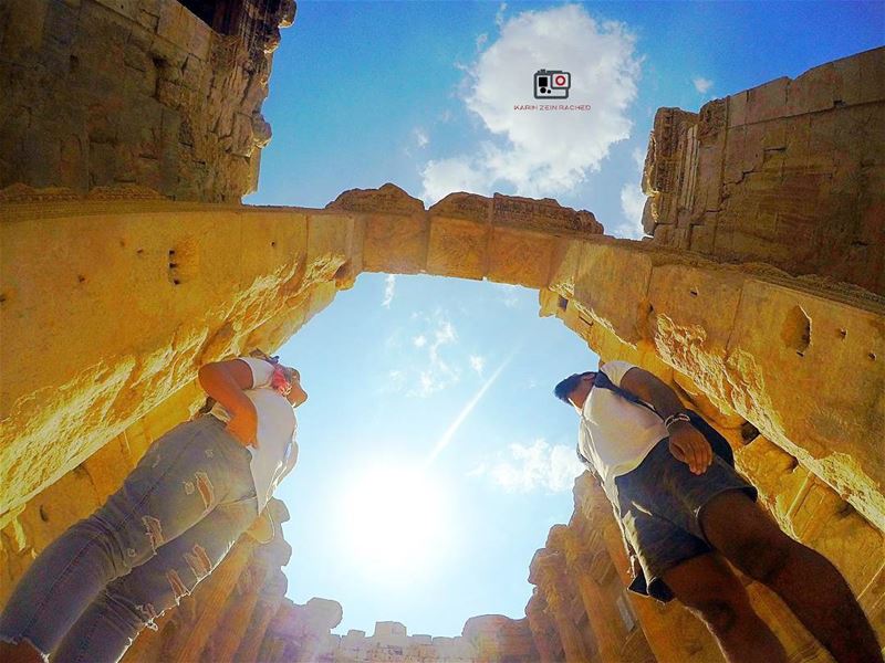 In 334 BCE,  Alexander the Great conquered Baalbek and re-named it... (Baalbek , Roman Temple , Lebanon)