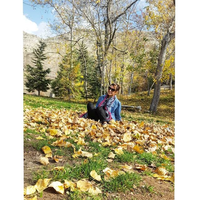 In autumn, the Trees show us how lovely it is to leave the dead things Go � (El Laqloûq, Mont-Liban, Lebanon)