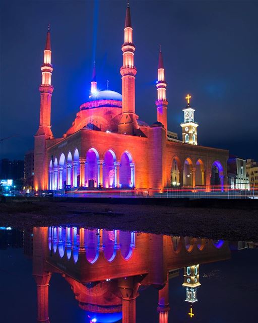 In god we trust...taken in  beirut  lebanon  reflection  longexposure ...