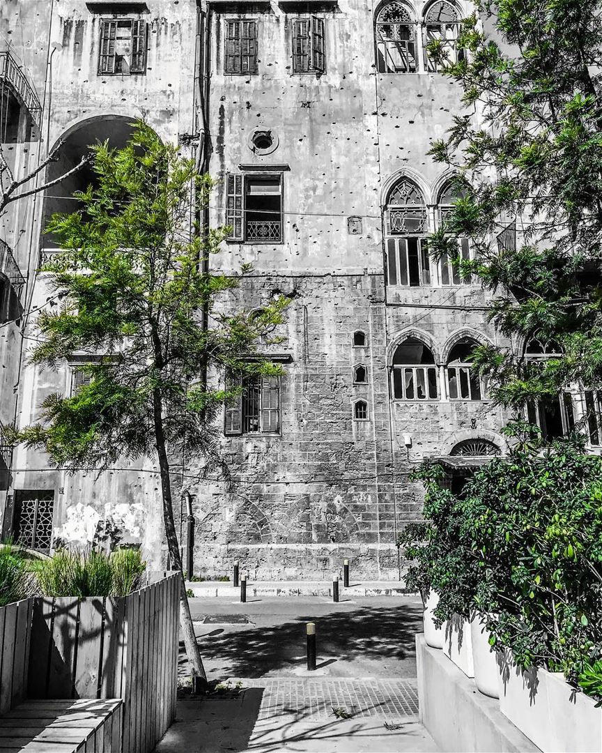 In love with the Lebanese architecture 💚.. lebanon  beirut  lebanese ...
