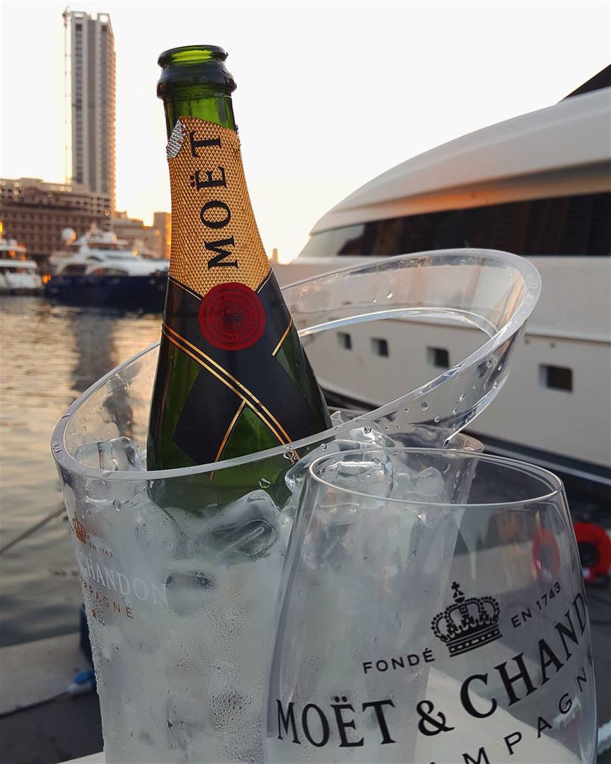 In victory you deserve Champagne; In defeat you need it !Cheers 🥂...... (Zaitunay Bay)