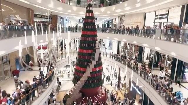 Inauguração das festividades natalinas no maior shopping de Beirute @cityce (City Centre Beirut)
