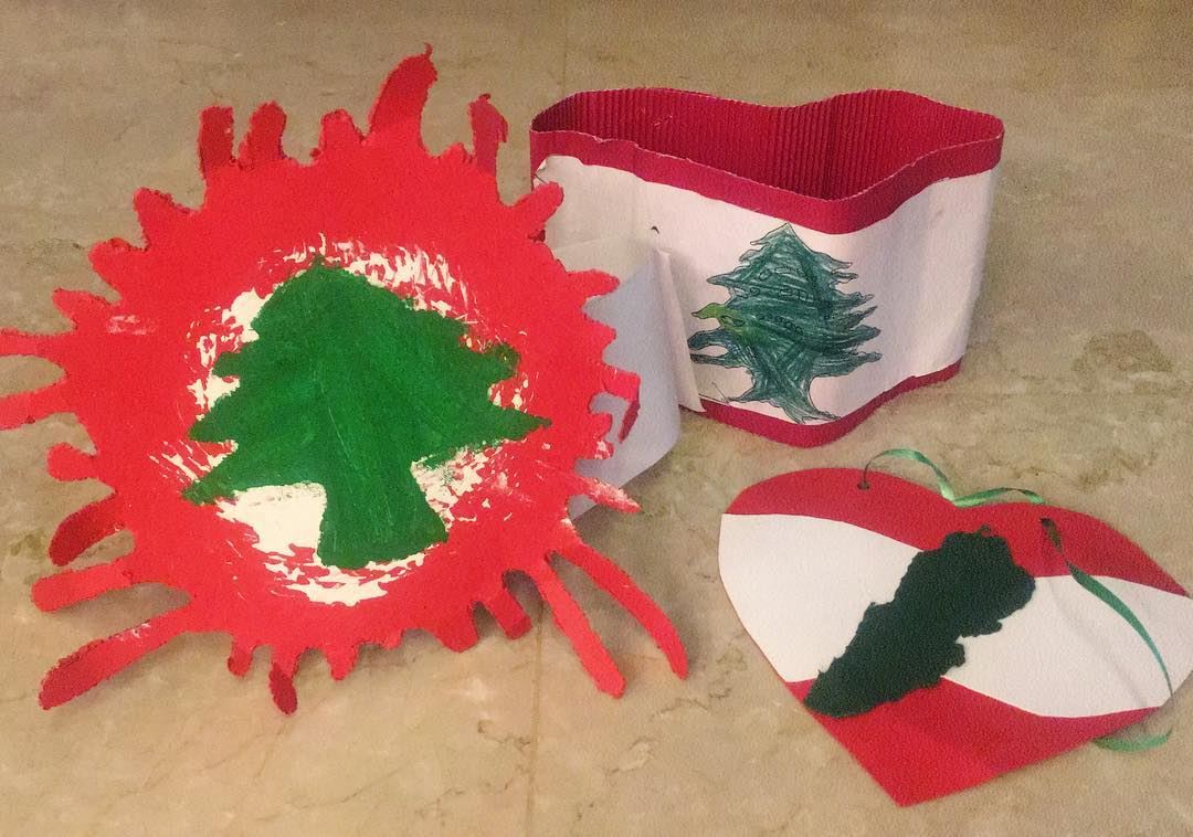  independence  day 🇱🇧 kids  handmade  craft  Lebanon  Lebanese  cedar ...