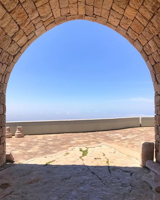 Infinity... framed with  hope 💙🙏🏻✨... (Ehden, Lebanon)